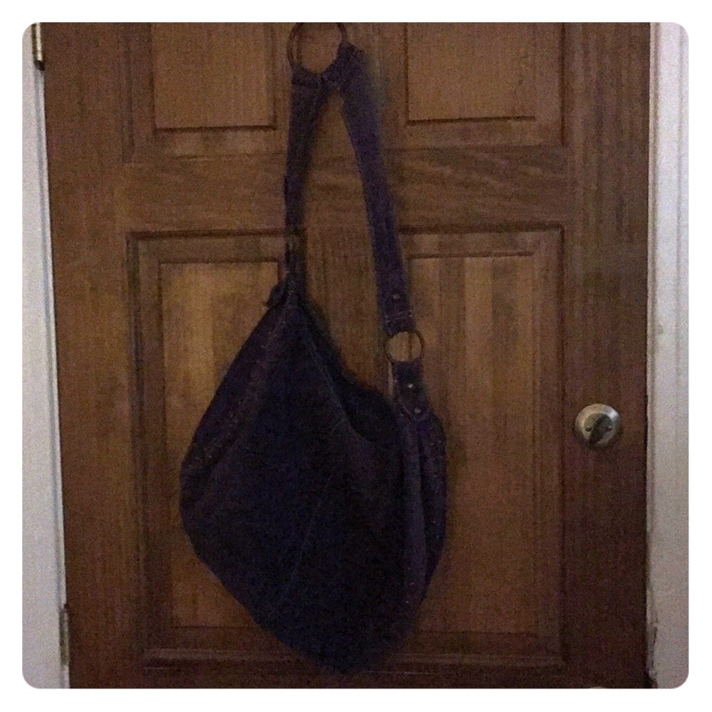 Purple Suede Lucky Brand Bag